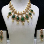 Gold Emerald Necklace From SBJ
