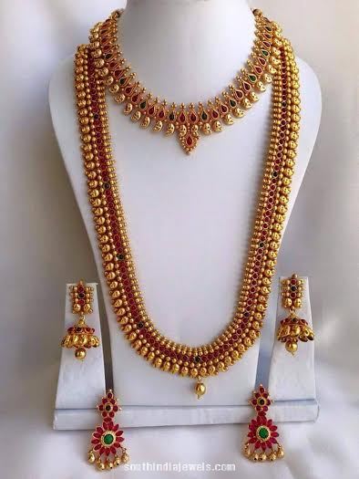 Imitation South Indian Wedding Jewellery set 