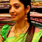 Pranitha Subhash in Gold Jewelleries