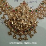 35 Grams Gold Short Necklace Design