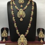 Imitation Ruby Bridal Jewellery Sets
