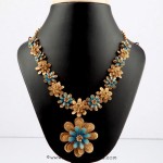 22K Gold Designer Necklace from Bhima Jewellery