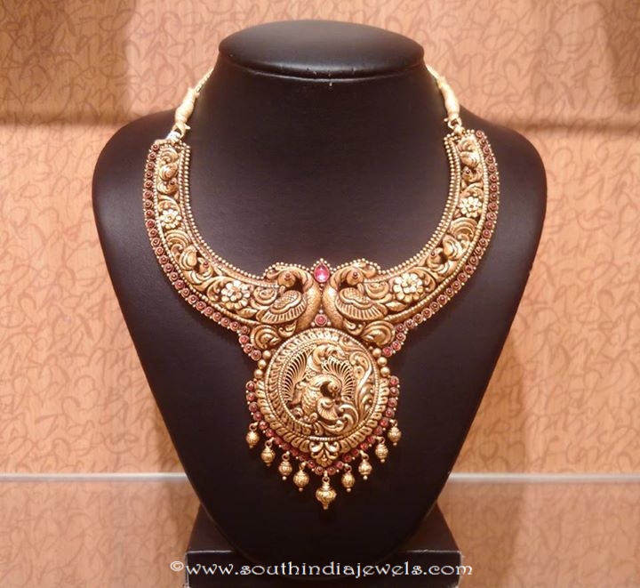 Gold Antique Bridal Necklace from NAJ