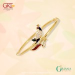 Gold Light Weight Bracelet from GRT Jewellers