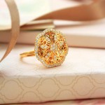 22K Gold Fancy Ring From Manubhai Jewellers