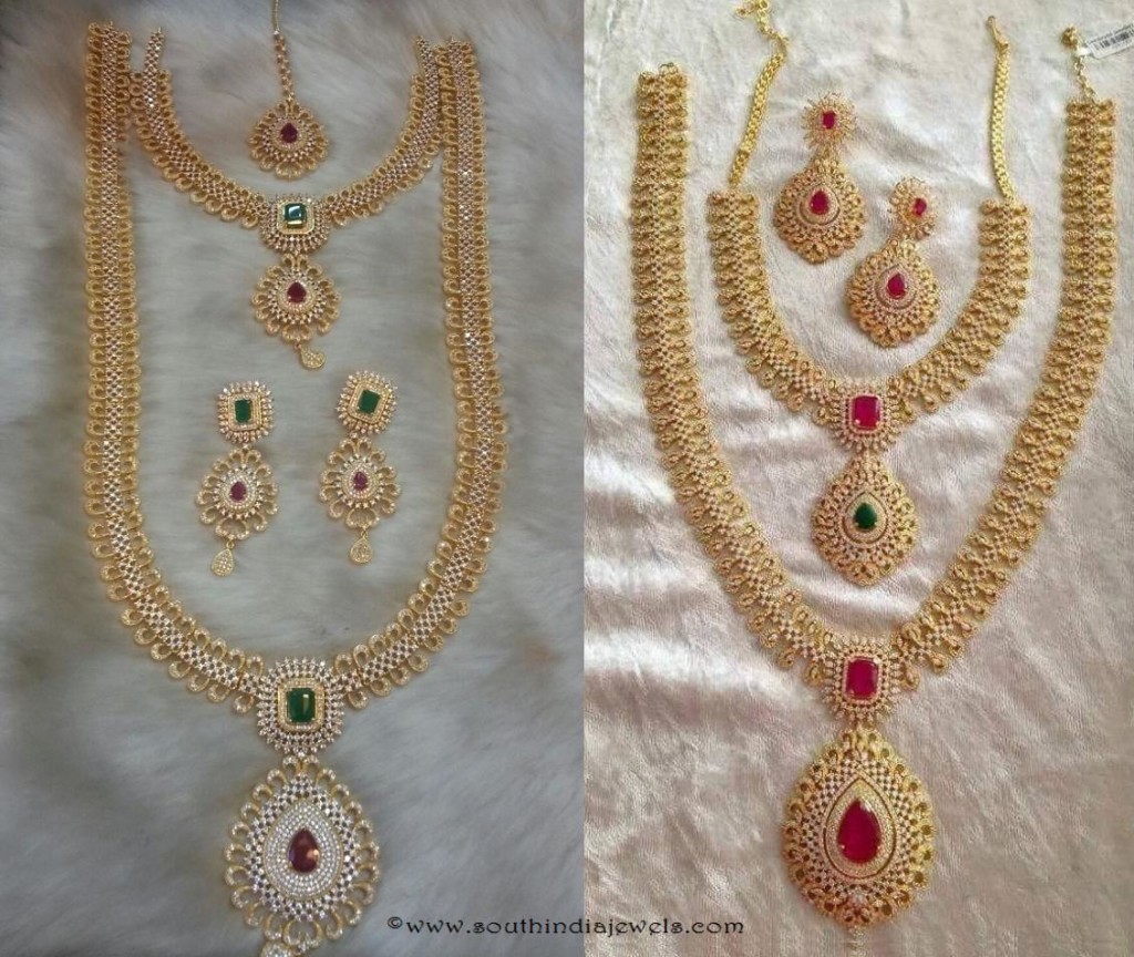 American Diamond Wedding Jewellery Sets from SIIMA Jewels