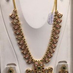 Gold Antique Kemp Long Necklace Set