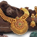 Antique Necklace Set from Abharan Jewellers