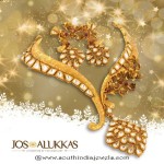 Gold Designer Antique Necklace From Josalukkas