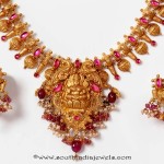 22K Gold Temple Necklace From PNG Adgil Jewellers