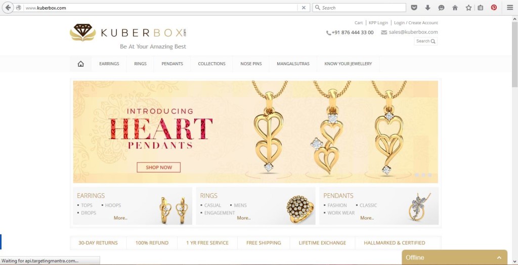 India Gold Jewellery Online Kuberbox