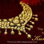 Kalyan Jewellers Gold Kundan Necklace Set