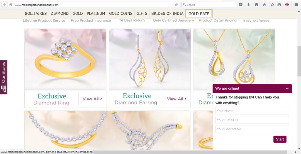 Online Jewellery Store India Malabar Gold And Diamonds