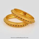 32 Grams Gold Bangles from New Arun Jewellers