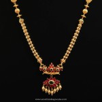 Gold Short Necklace From D.A.R Jewellers