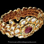 Gold Kundan Bangle Design