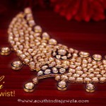 Kalyan Jeweller’s Gold Polki Necklace