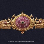 Gold Antique Vadanam from Anagha Jewellery