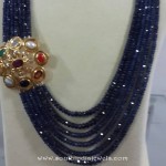 Beaded Necklace with Side Locket from Etash Diamond
