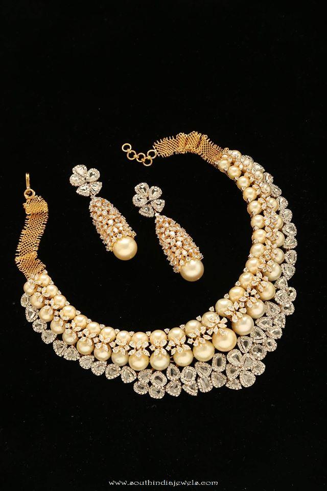 Diamond Necklace from Tibarumals Jewellers
