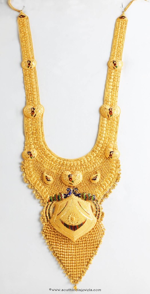 Gold Bridal Haram From Senthil Murugan Jewellers