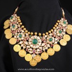 Gold Coin Necklace from Tibarumals Jewellers