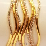 Gold Designer Bangle From Sumathi Jewellers