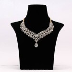 Gold Diamond Necklace From Manepally Jewellers