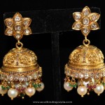 Gold Jhumka From Vijay Jewellers
