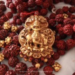 Gold Krishna Pendant from Sayar Jewellery