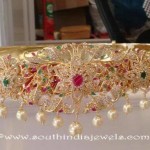 Gold Plated Bridal Vadanam From Dimple Collections