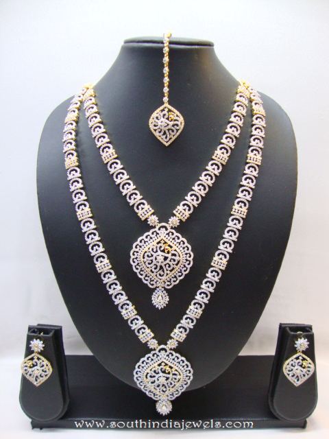 Imitation bridal Stone Necklace set From Chaahat Fashion Jewellery