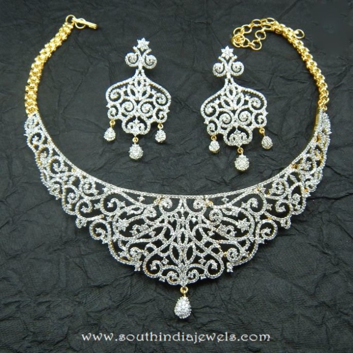Gold Plated Choker From Chaahat Fashion Jewellery - South India Jewels