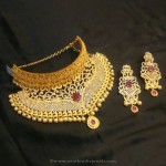 1 Gram Gold Choker from Brundavan Jewellery
