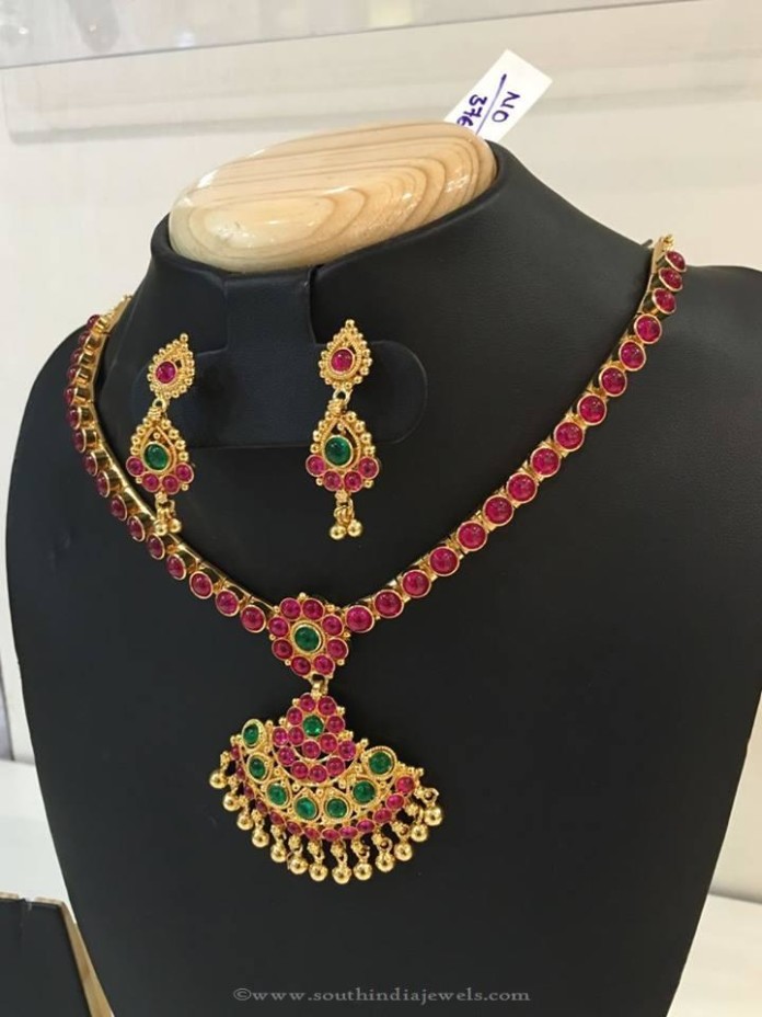 Exclusive Ruby Cz Gold Plated Set/temple Jewelry/ Pearl Necklace/ South  Indian Jewelry/ Antique Gold Necklace/ Long Necklace/ Indian Jewelry - Etsy