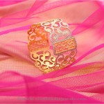 Designer Broad Gold Bangles from Manubhai