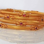 Gold Antique Bangle Sets from PNG Adgil Jewellers