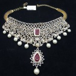 Gold Diamond Necklace Design From Sri Balaji Jewellers