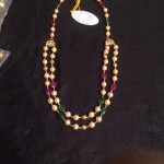 Gold Pearl Necklace Chain Design