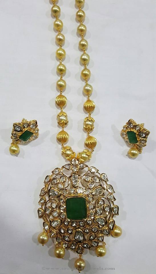 Pachi Uncut Diamond Chain Necklace 