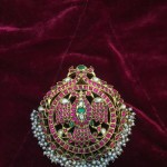 Antique Gold Ruby Pendant from Big Shop