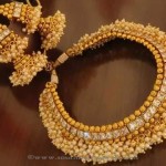 Antique Pearl Choker With Jhumkas