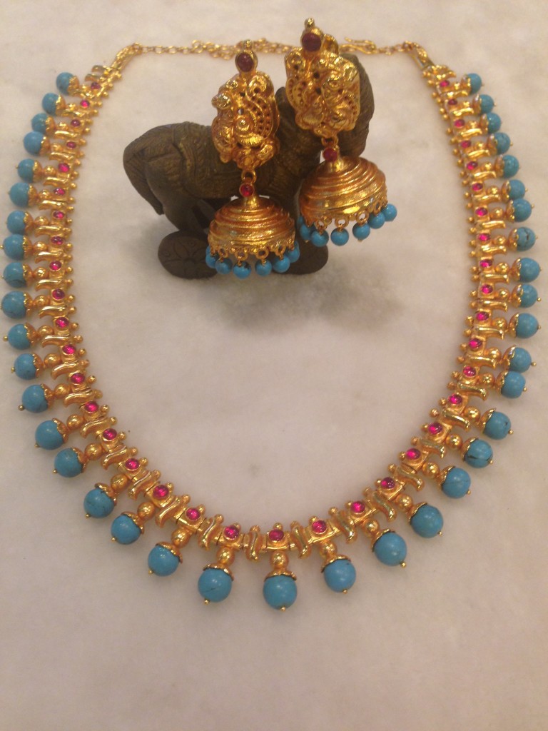 Antique Turquoise Haram Set