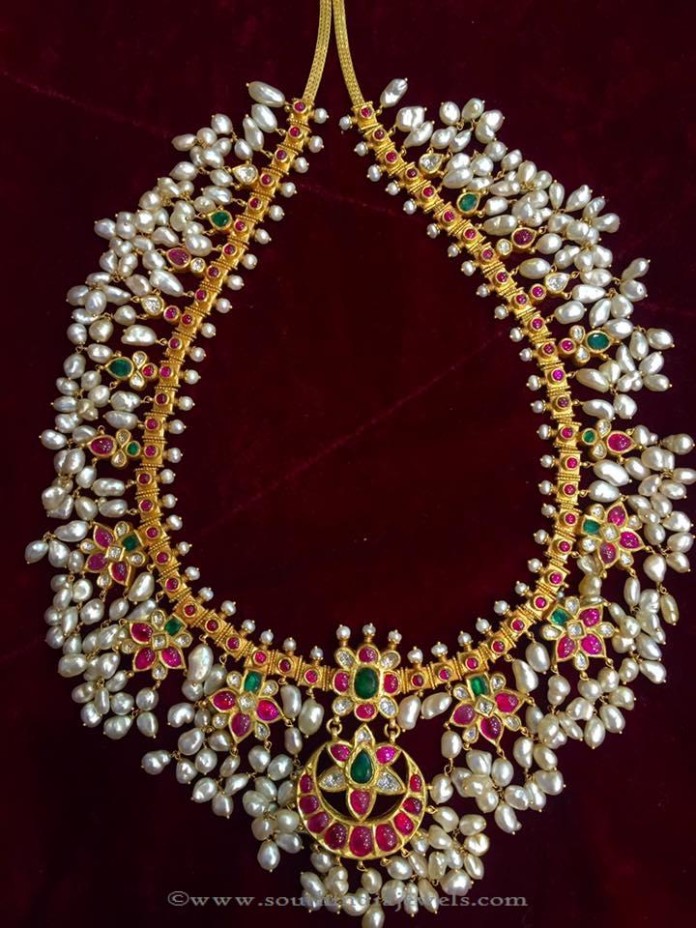 Gold Antique Guttapusalu From Big Shop - South India Jewels