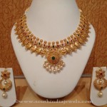 Gold Light Weight Coin Necklace From NAJ
