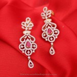 Latest Model Diamond Earrings from Manubhai