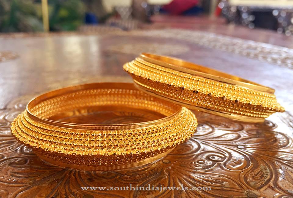 Wedding Gold Bangles From Manubhai