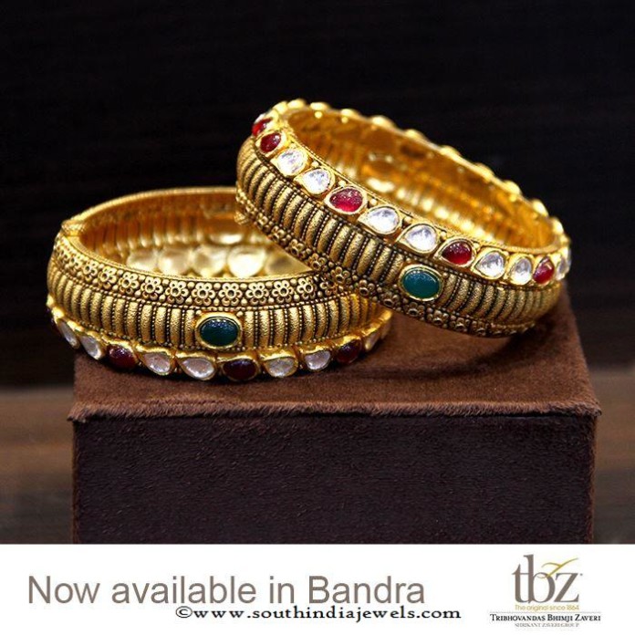tbz jewellery - Google Search | Bridal gold jewellery designs, Gold jewelry  fashion, Gold bangles design