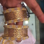 50 Grams Gold Designer Bangle