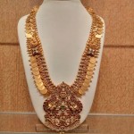 Gold Antique Lakshmi Kasumalai from NAJ